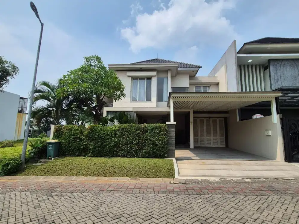 Rumah Citraland Cluster Raffles Garden CLUSTER FAVORIT SIAP HUNI SEMI FURNISH