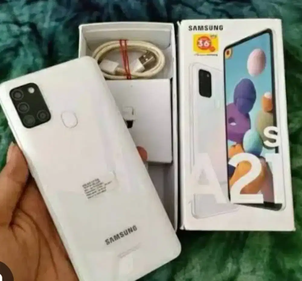 Murah hp Samsung A21s 6/64 lkp mulus normal, bs TT