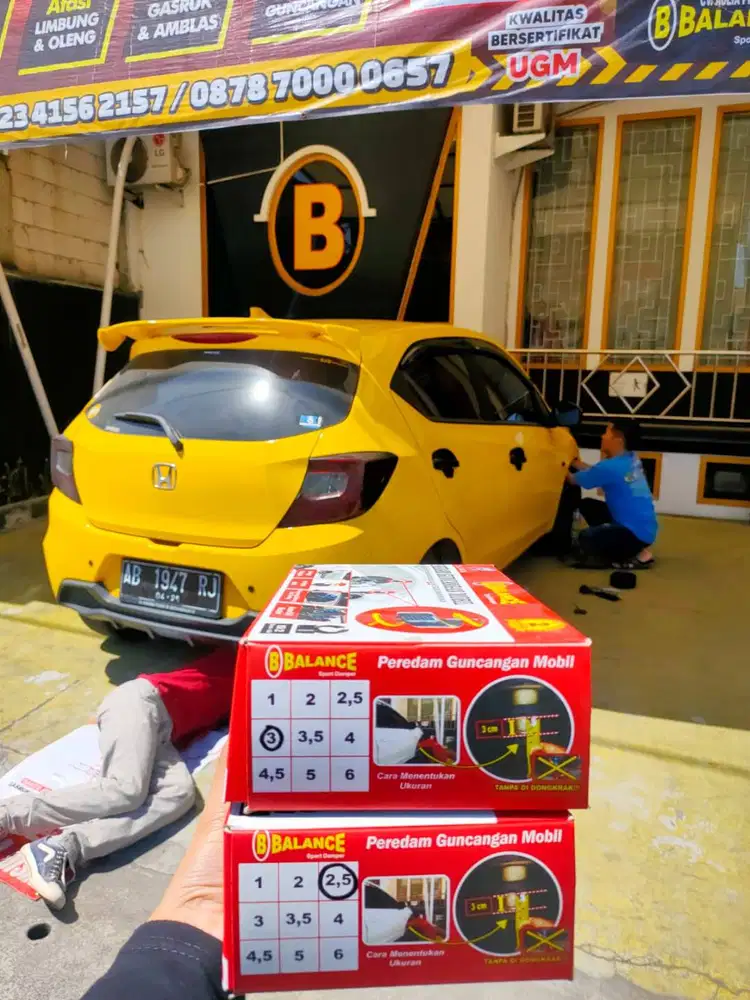 JEDUG & GRUDUK Mobil Teratasi pakai DAMPER BALANCE , Pasang di JAMBI