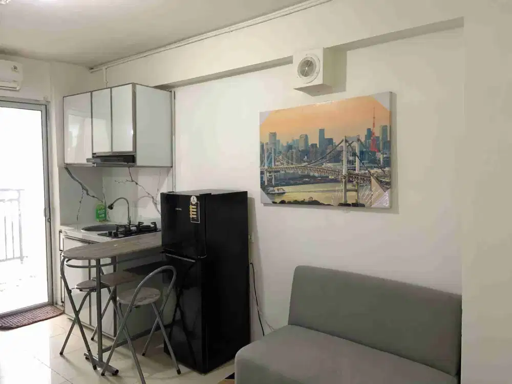 Sewa 2BR Furnished diatas Mall Bassura City Apartemen