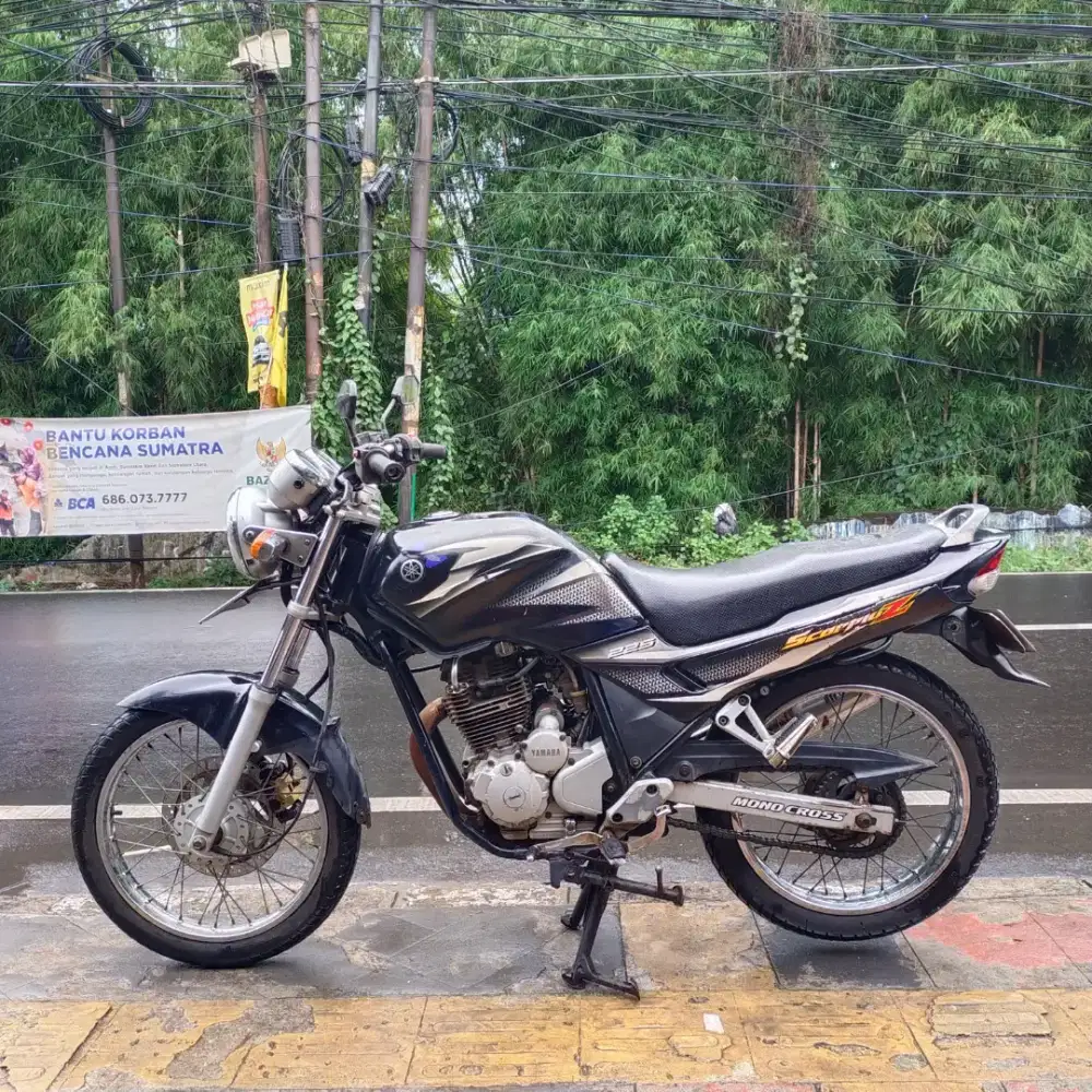 Yamaha Scorpio 2006 mesin Aluss Lengkap Bagus