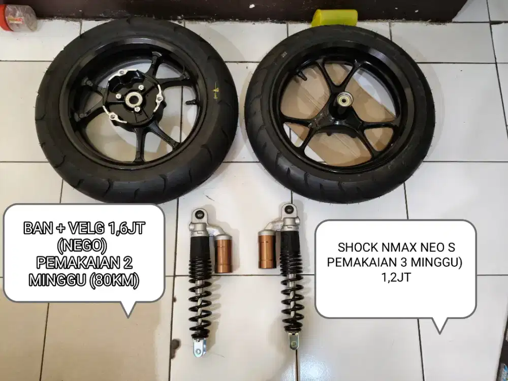 BAN VELG SHOCK ORI NMAX NEO S