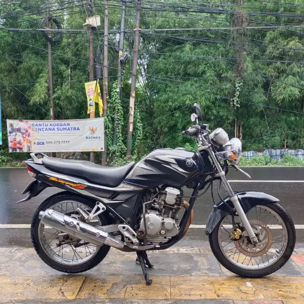 Yamaha Scorpio Z 2006 Bagus lengkap Mesin Cakep
