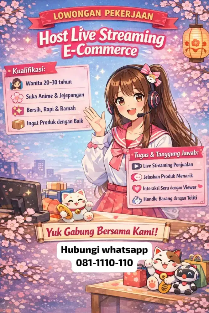 Host live E-commerce