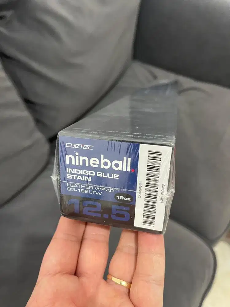 Stick Billiard CUETEC WNT NINEBALL INDIGO BLUE.  Johan chua pakai BARU