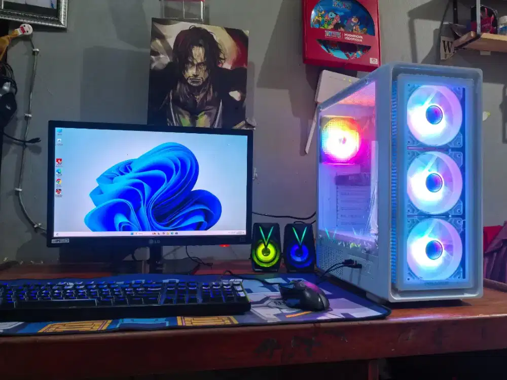 PC GAMING EDITING VALORANT ROBLOX GTA V SUDAH DDR4