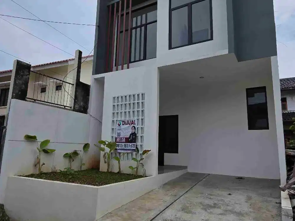 Rumah Bangunan Baru, Minimalis Modern, Harga Murah dekat dengan Grand Galaxy Bekasi
