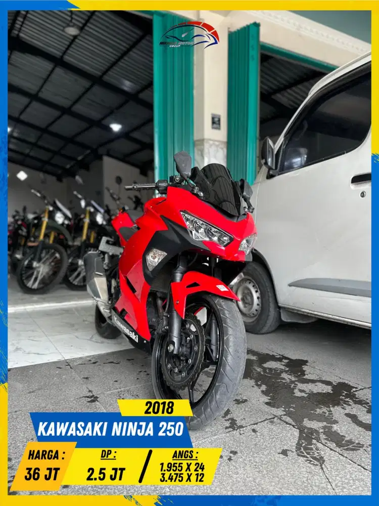 KAWASAKI NINJA 250 2018 MURAH MERIAH BOSSKU HIKMAH MOTOR KEPUH MALANG