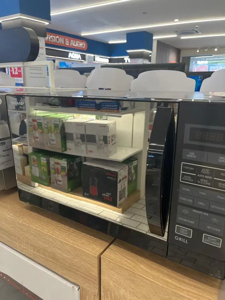 SHARP MICROWAVE R-728 (K) BLACK