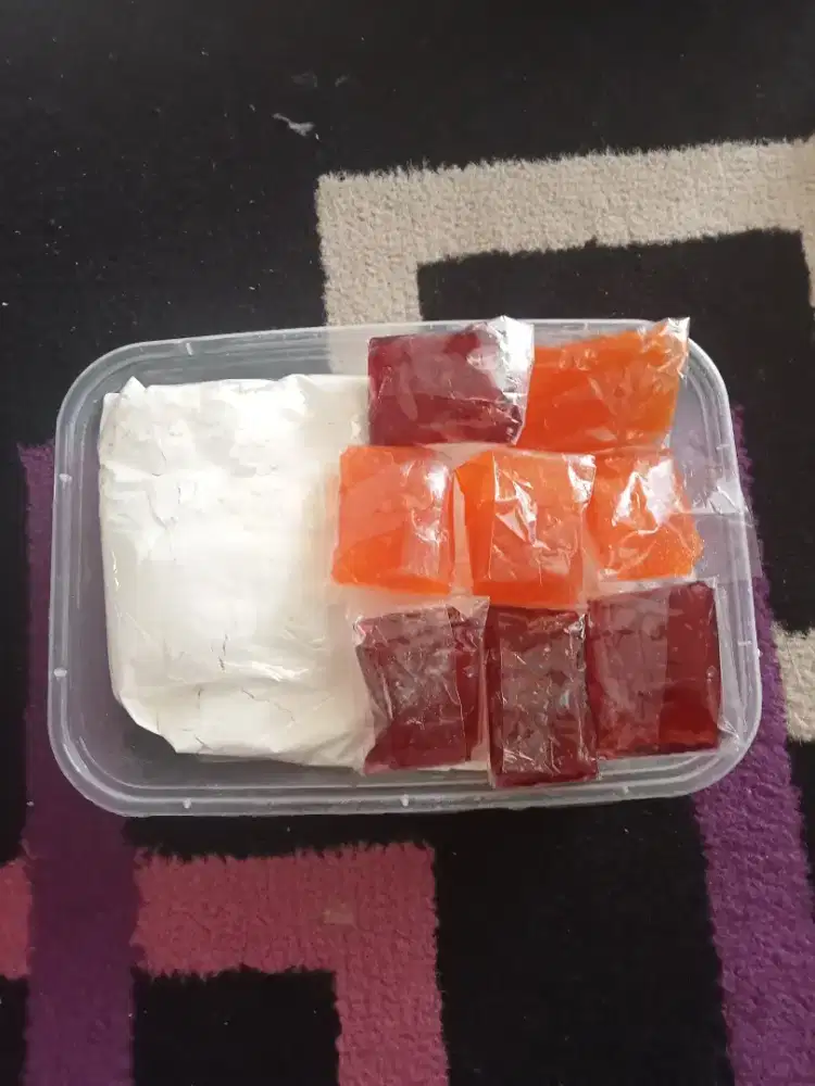 Gulali rambut nenek tepung