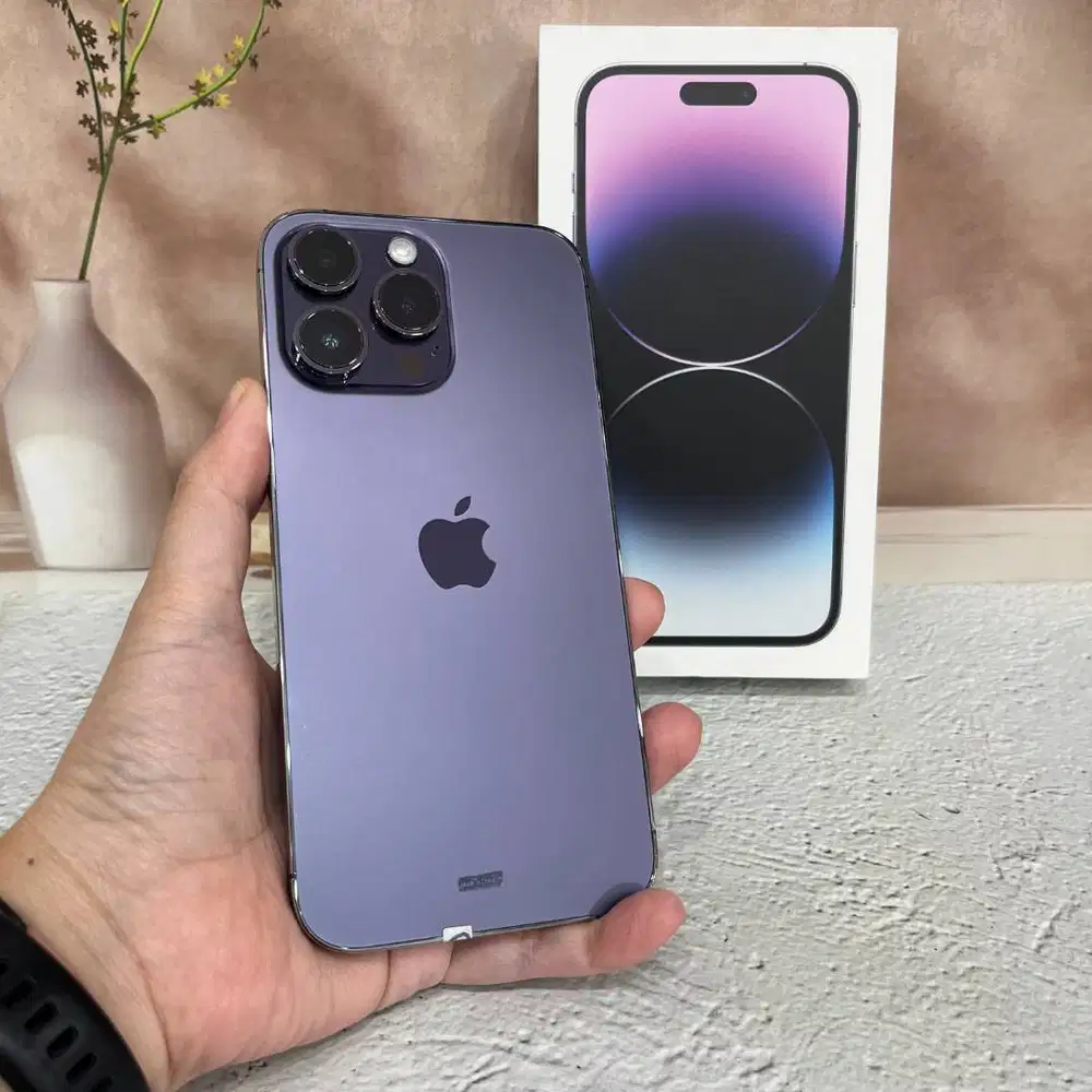iPhone 14 Pro Max 128GB Deep Purple Fullset iBox