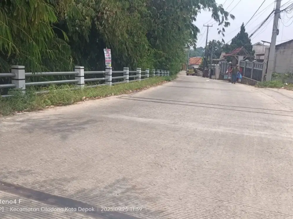 Tanah 100 m2 siap bangun Kalimulya Depok