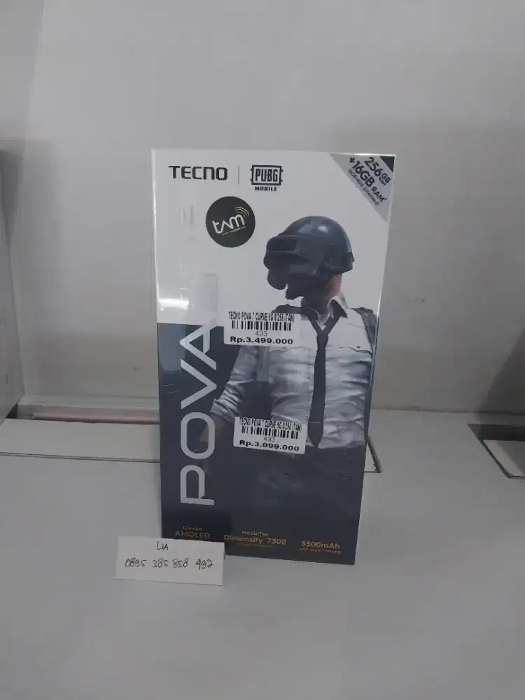 TECNO POVA 7 CURVE 5G 8/256 | ATLANTIS DAHSYAT