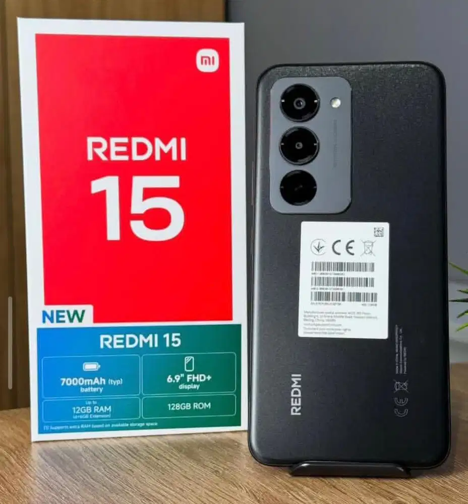 Redmi 15 kekuatan 7000 mAh & NFC