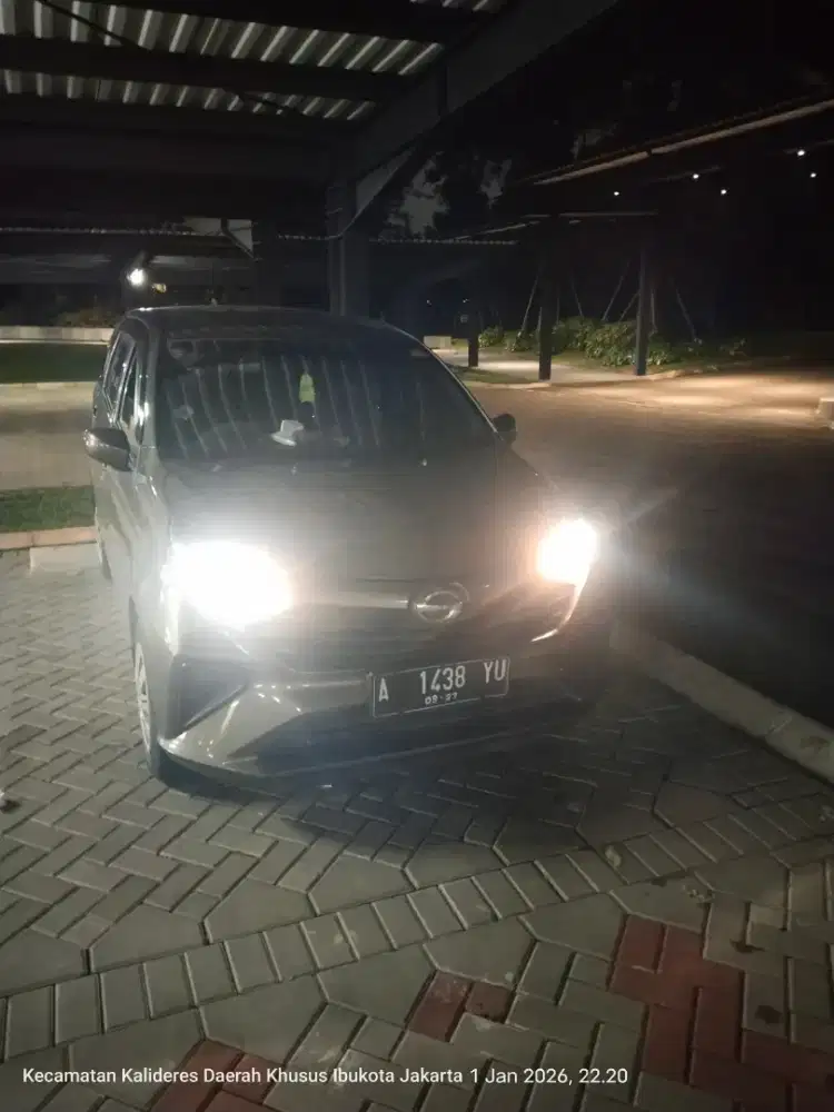 Dijual mobil sigra tipe X automatic thn 2022