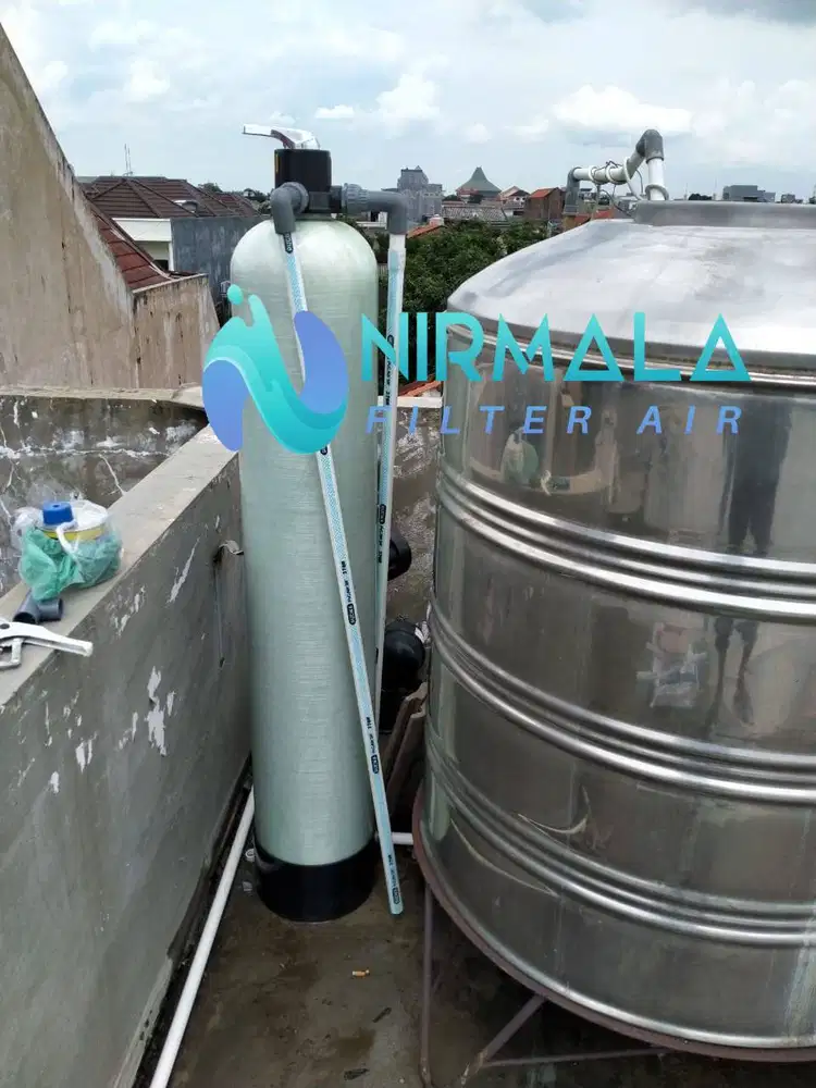 Filter air sumur bor kuning dan bau garansi 1 tahun