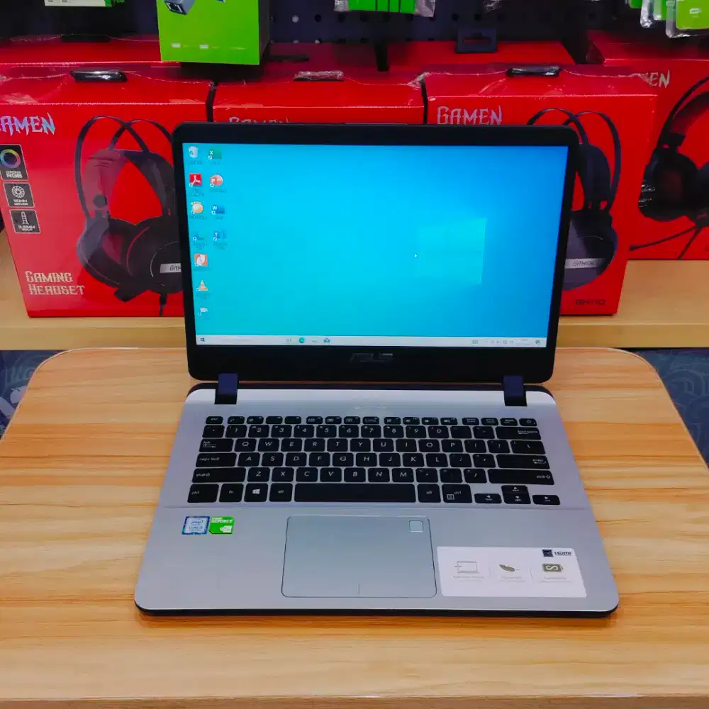 Asus A407U i3 Gen7 RAM 8GB Nvidia GeForce SSD+HDD 1TB Bisa Desain/Game