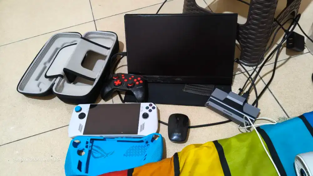 ROG Asus ally 1 Z1 Extreme upgrade 2TB plus Monitor portable