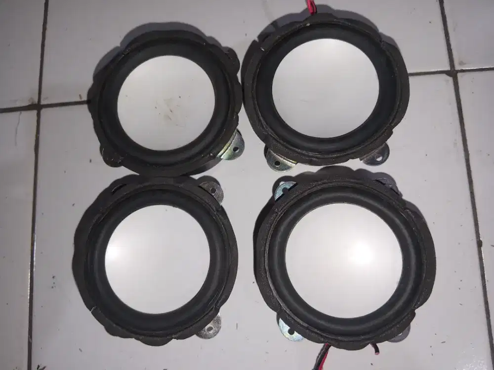Polytron speaker woofer 3.5 in, full ori, utuh, mulus, harga per biji