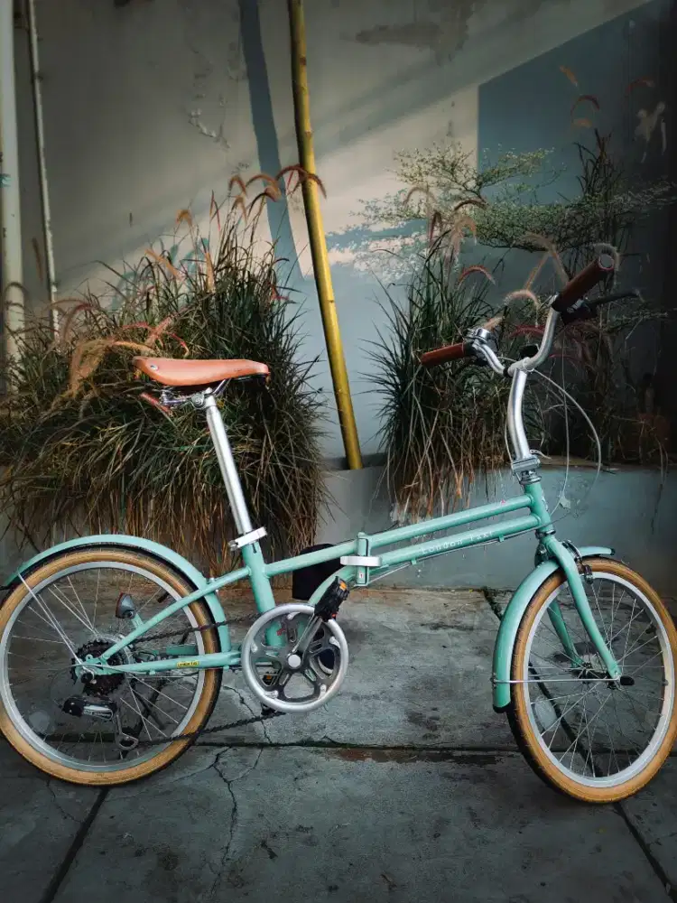 Sepeda lipat London Taxi Folding Bike 206S  Jade