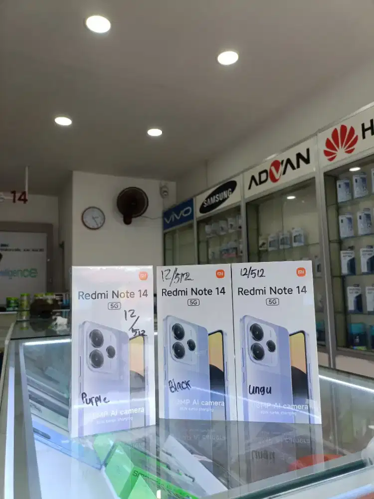 Redmi Note 14 5G (12/512) GB Baru Resmi Xiaomi⁹