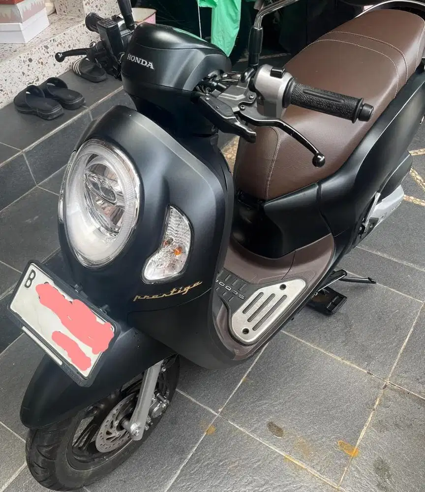 Honda Scoopy 2024 Prestige hitam