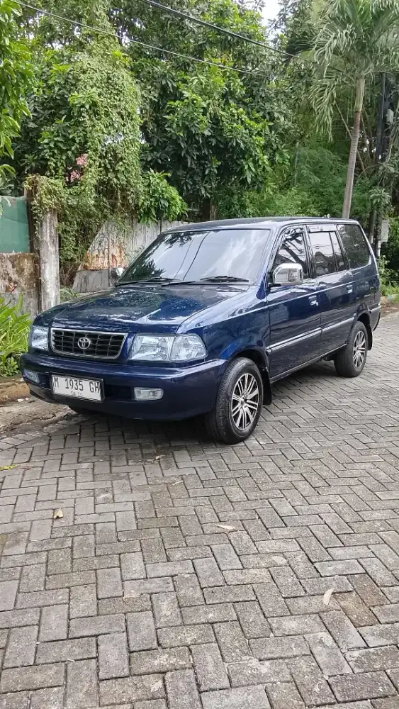 Kijang LGX 1.8 automatic biru tahun 2000 full orisinil