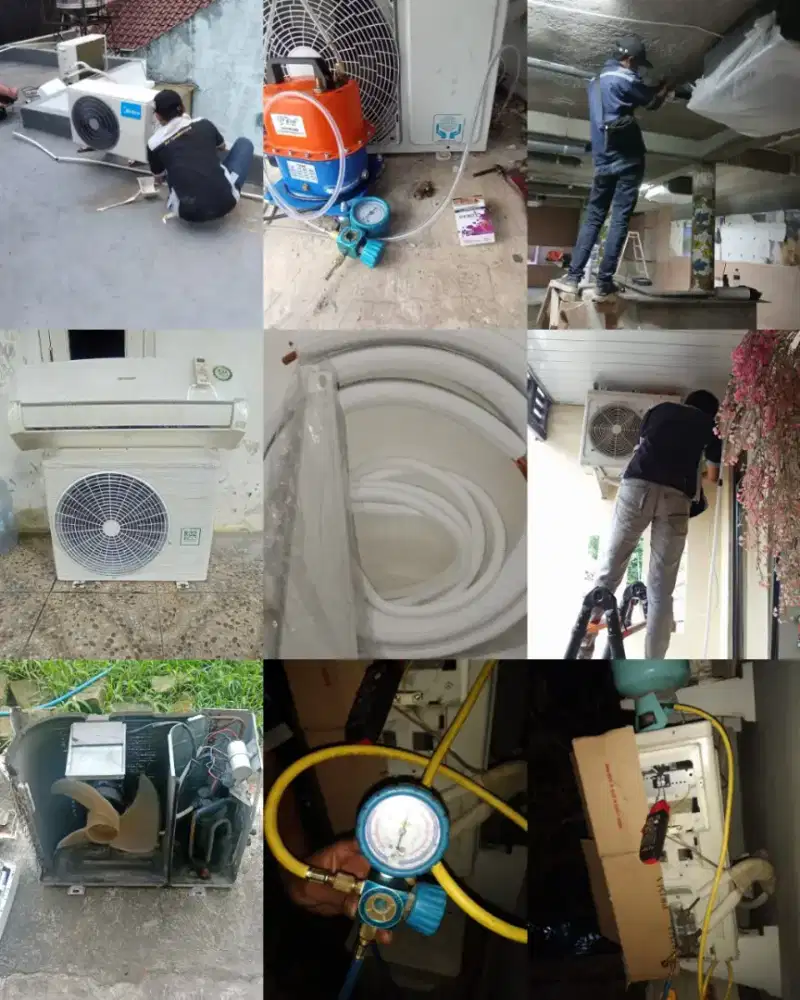 JASA SERVICE & Bongkar Pasang AC