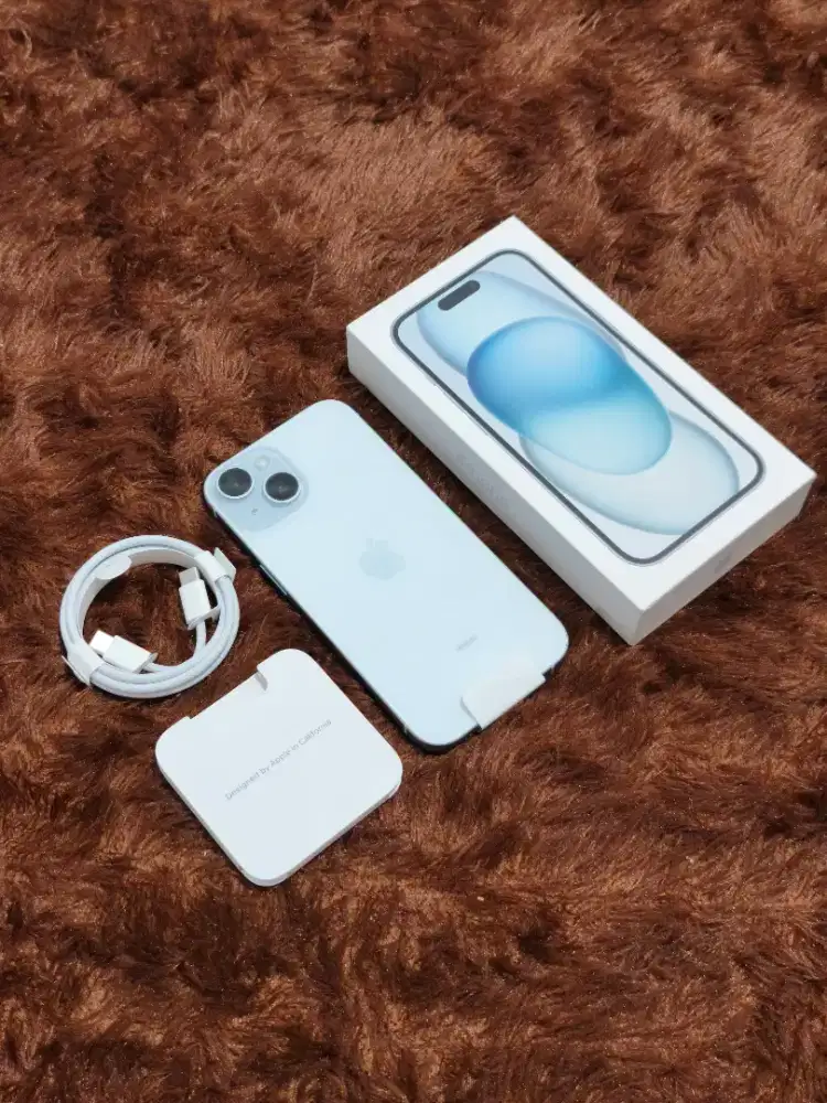 iPhone 15 128GB iBox Open Box Belum Aktivasi - Blue