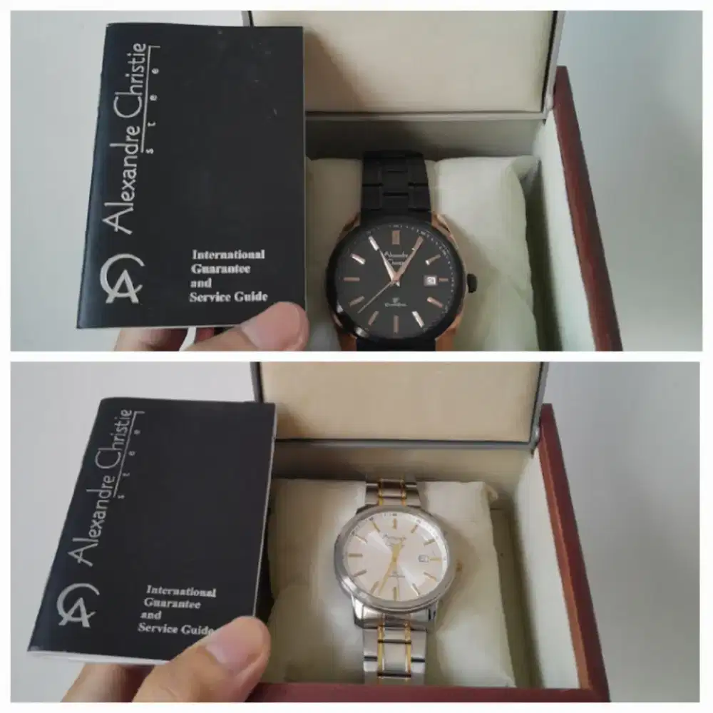 Alexandre Christie 8416MD - Jam Tangan Pria Wanita Unisex
