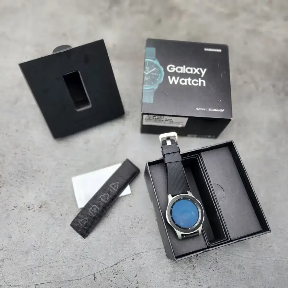 SAMSUNG GALAXY WATCH 42mm MULUS GRESS MINUS BATTERY
