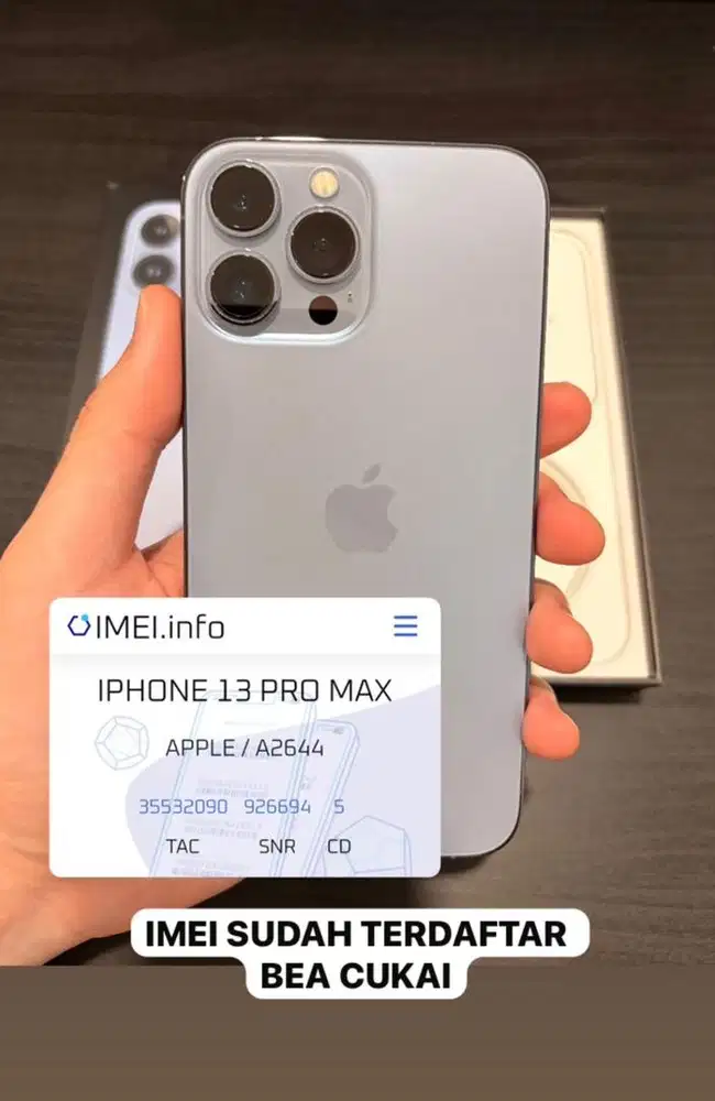 iPhone 13 Pro Max (Dual SIM, ex-Inter)