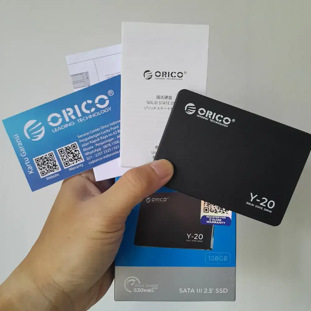 SSD SATA Orico 128GB - Sentinel 100/100 - Masih Garansi