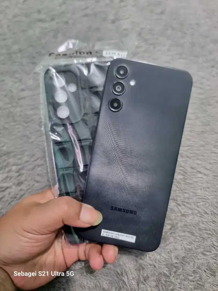 Samsung A14 5G NFC 12GB 6+6/128GB Murah,Mulus No Minus (Lok Cicaheum)