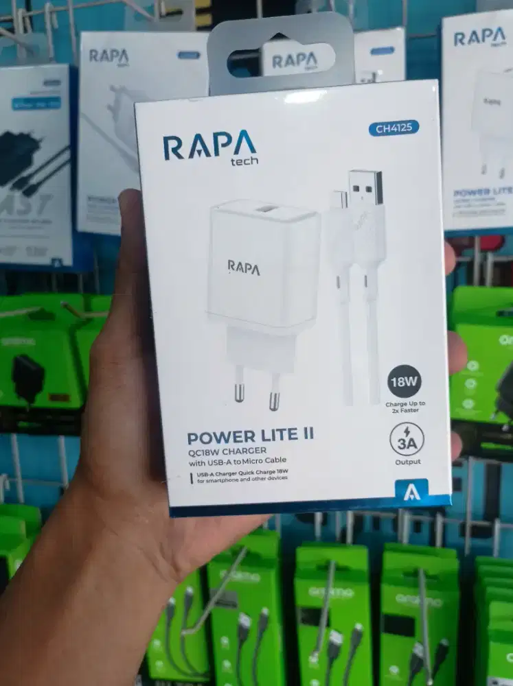 Travel Charger Type Micro RAPATech Power Lite II