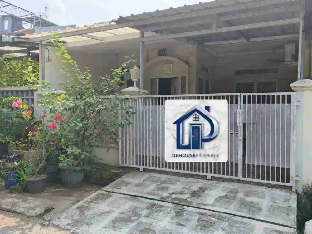 Rumah siap huni minim renov Cluster bebas banjir 5 menit ke kota wisata cibubur