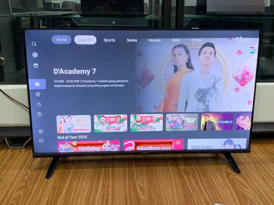 TV LED Google Tv / Android Tv / Smart Tv Coocaa 40Inch FullHD Digital