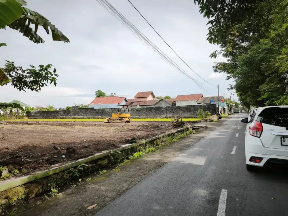 Tanah Jogja Tepi Jalan Kaliurang Km 8,5 Legalitas SHM Pekarangan