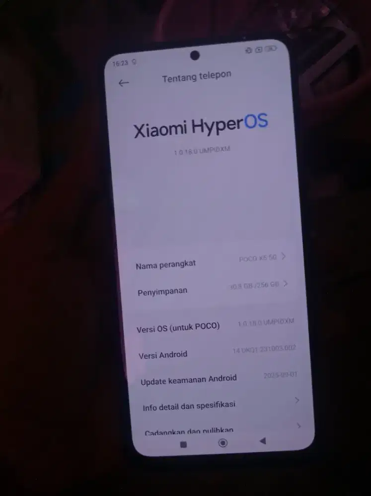 poco x5 . 5G ram 8/256