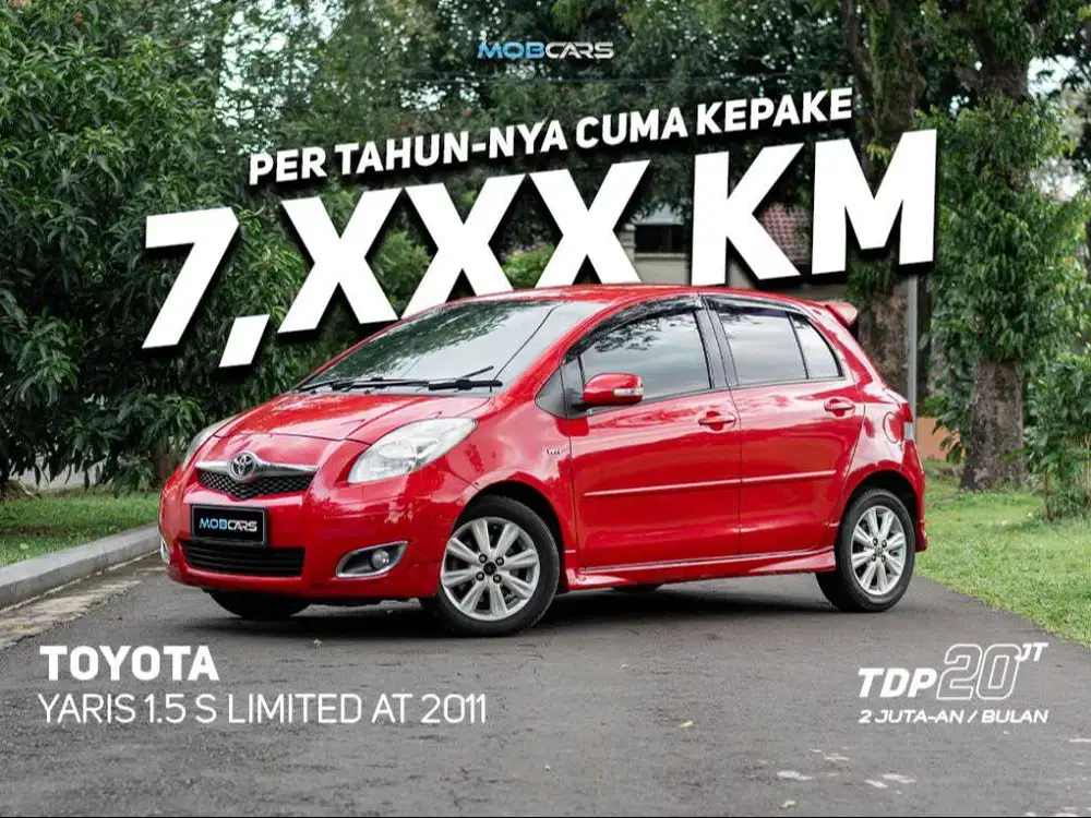 ANGSURAN 2JT!! YARIS 1.5 YARIS 1.5 S LIMITED AT 2011 MOBCARS KREDIT