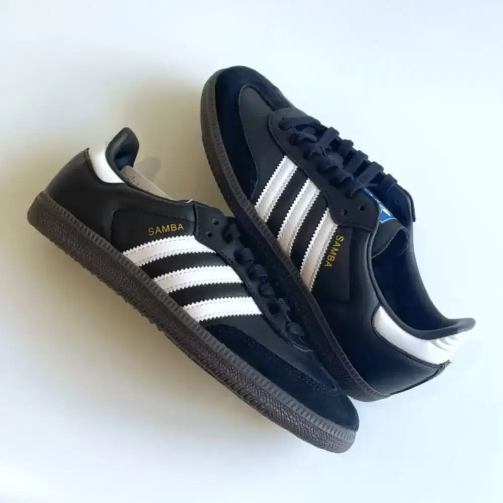 Dijual Sepatu Samba Black White size 43