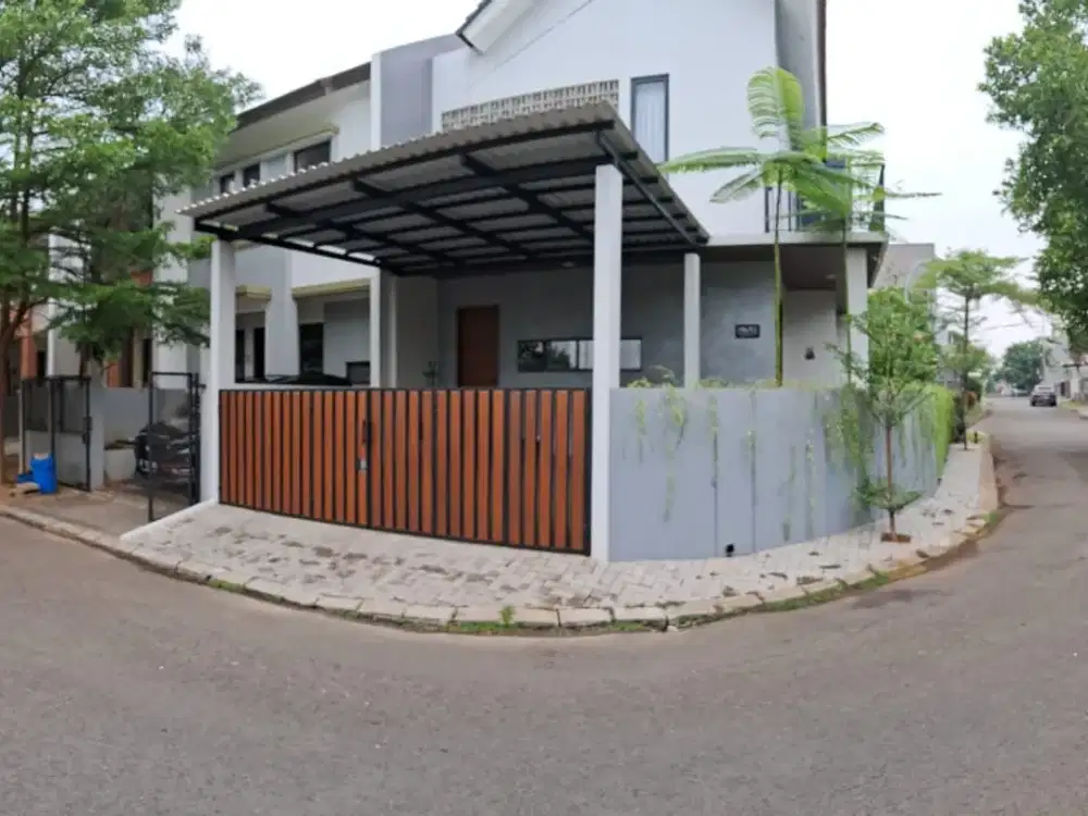 DIJUAL Di Jual Kav Nusaloka  Badan jalan - persegi