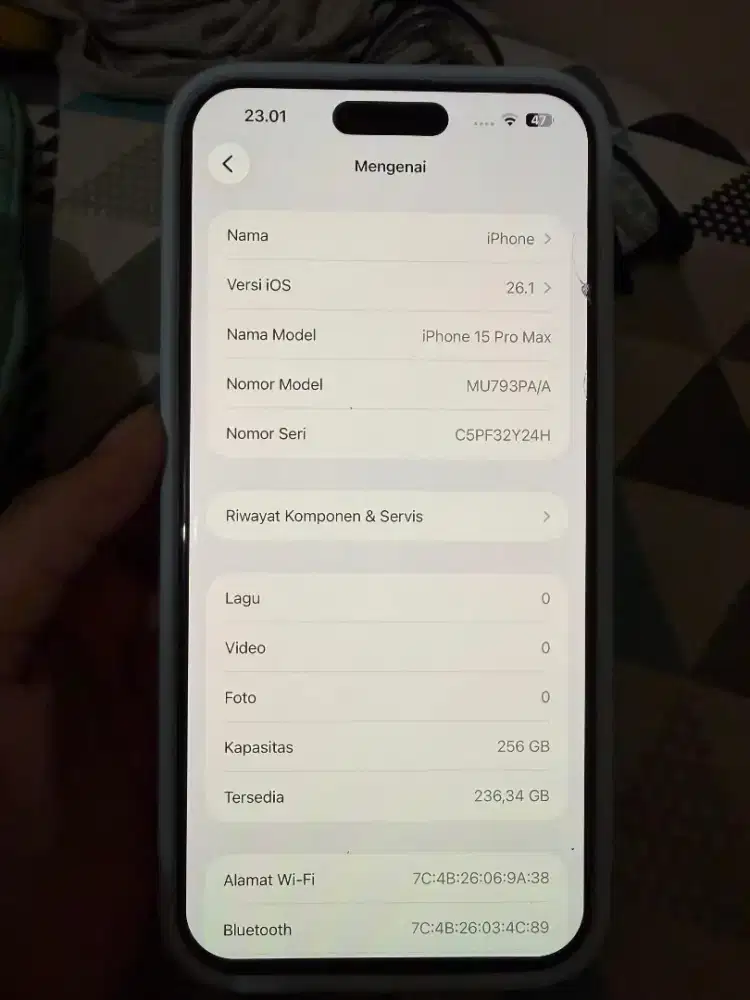 iPhone 15 promax 256gb ibox