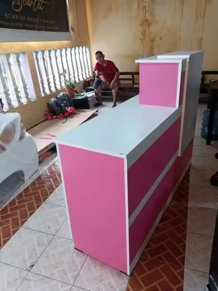 MEJA KASIR TOKO MEJA RESEPSIONIST MEJA LAUNDRY