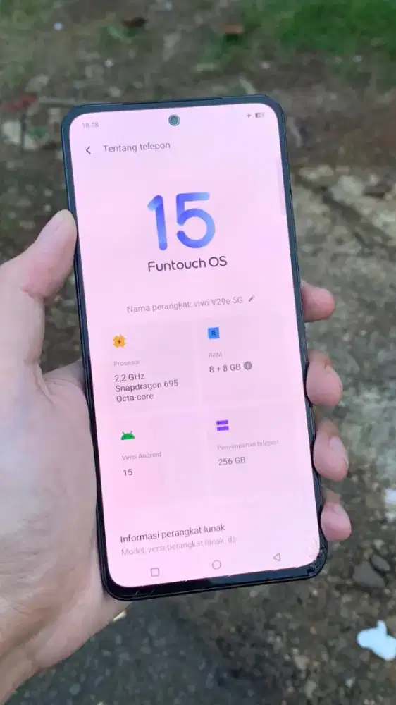 VIVO V29e 8/256 5G BATANGAN JUAL CEPAT