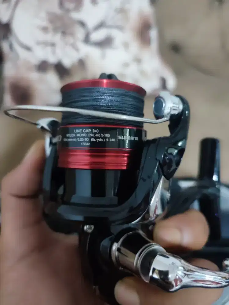 Reel Shimano siena dan joran daido dan casting explore