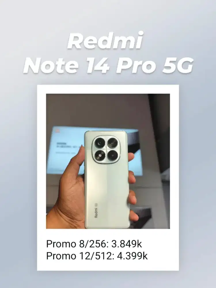 Redmi Note 14 Pro 5G | Promo Tahun Baru