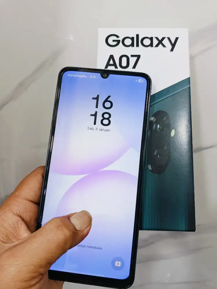 Samsung A07 6/128 ori mulus fullset