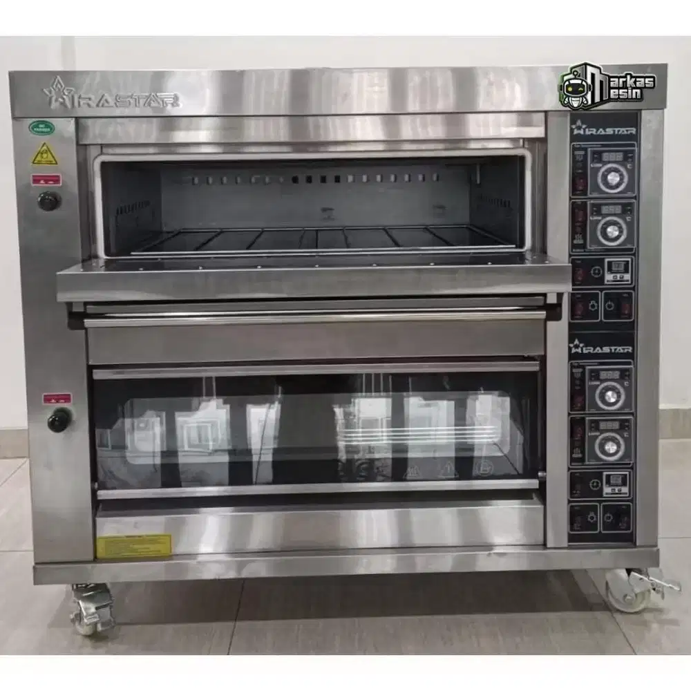 Oven Deck Wirastar 4 tray 2 deck Oven Gas