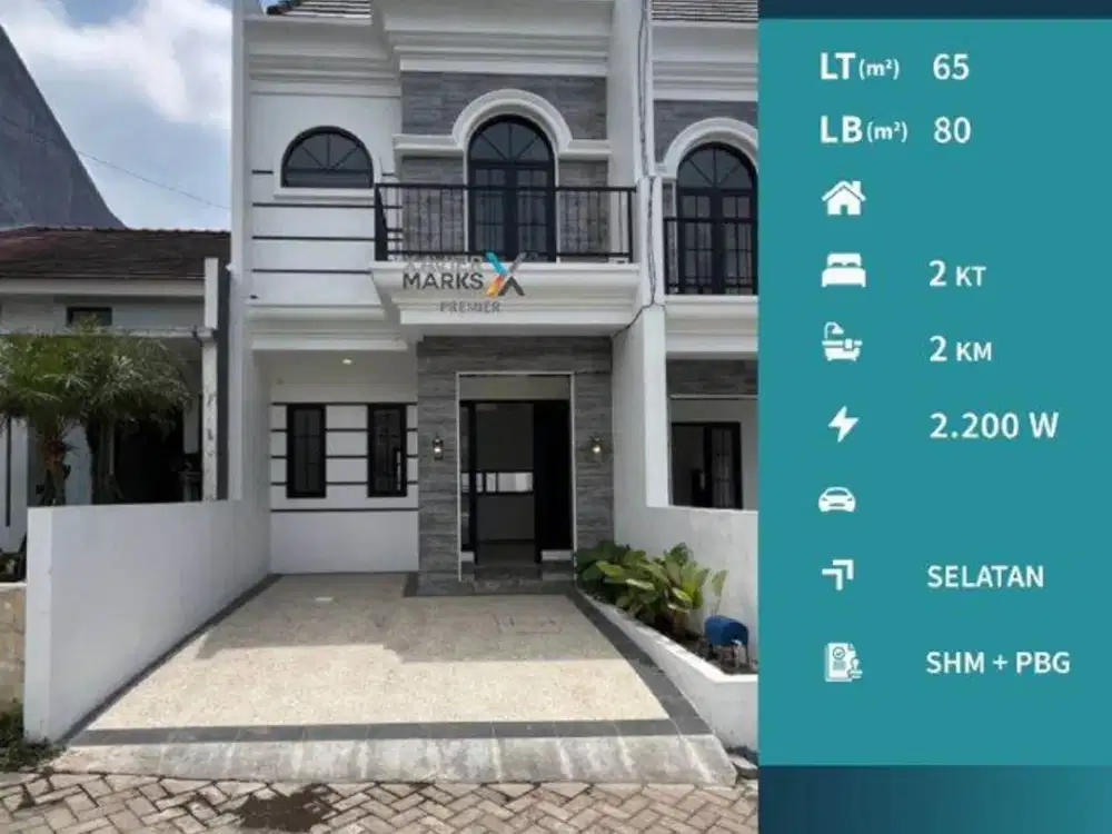 Rumah Villa Baru Dekat Jatim Park 3 Plus Rooftop Di Kota Batu Malang